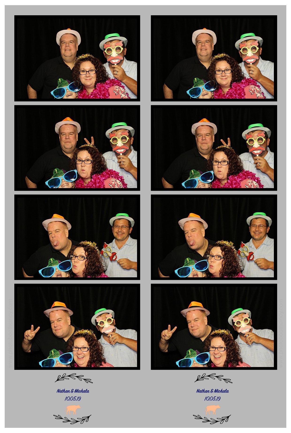 Michala Binkly & Nathan Hall Wedding Reception | View more photos from the event at gallery.photoboothcincy.com/u/PhotoBoothCincy/Michala-Binkly-Nathan-Hall-Wedding-Reception